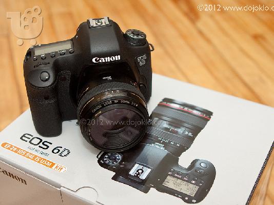PoulaTo: DSLR Canon EOS 6D με φακό